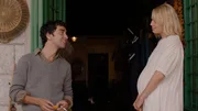 Erste Ann&auml;herung: Leonard Cohen (Alex Wolff) und Marianne (Thea Sofie Loch N&aelig;ss).