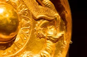 Die Goldschale nutzte das nomadische Reitervolk der Skythen in ihren rituellen Zeremonien.