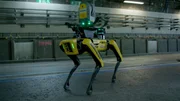 Am Flughafen Heathrow bei London sorgt der Roboterhund Dave auf der Baustelle f&uuml;r mehr Sicherheit und Effizienz.