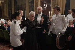 Sie h&auml;lt es nicht mehr aus: Glenn Close als Joan Castleman (M.), Jonathan Price als Joe Castleman