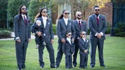 Kanani and M2's wedding: Groomsmen photo.