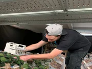 Arbeiten an der Favela Bauabschnitt Rio