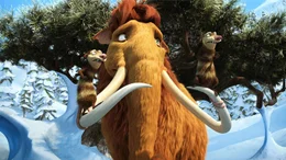 Ellie and possum &ldquo;brothers&rdquo; Crash and Eddie anticipate trouble. Ice Age 3 Dawn of the Dinosaurs_03