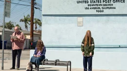 L-R: Robert (Richard Jenkins), Theresa (Debra Winger), Old Dolio (Evan Rachel Wood)