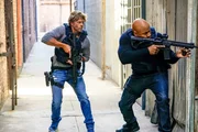 Marty Deeks (Eric Christian Olsen, l.): Sam Hanna (LL Cool J, r.)