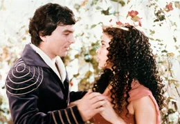 Prinz Jarom&iacute;r (Pavel Tr&aacute;vn&iacute;cek), Prinzessin vom Diamantenberg (Libuse Safr&aacute;nkova).