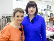 Lala (l.) zusammen mit ihrer Shoppingbegleitung Tatjana.
