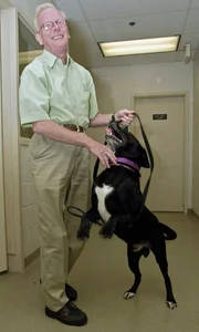 Robert Alberti und sein Hund, Rover