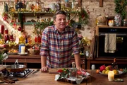 Jamie Oliver in seiner K&uuml;che.