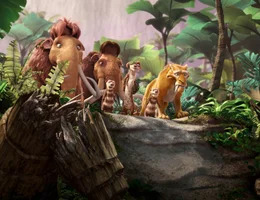 "Ice Age 3 - Die Dinosaurier sind los", Die Mammuts Manni und Ellie erwarten Nachwuchs. Als Faultier Sid in einer H&ouml;hle ein verlassenes Nest findet und aus den Eiern s&uuml;&szlig;e Babys schl&uuml;pfen, w&auml;hnt auch er sich im Familiengl&uuml;ck. Prompt wird er jedoch von der w&uuml;tenden Tyrannosaurus Rex-Mama in eine unterirdische Welt verschleppt, wo noch die Giganten der Urzeit herrschen. Jetzt kann Sid nur noch auf die Hilfe seiner Freunde hoffen. Aber auch das durchgeknallte Wiesel Buck f&uuml;hrt dort furchtlos den schier aussichtslosen Kampf gegen die Saurier.  SENDUNG: ORF eins - SO - 30.12.2012 - 20:15 UHR. - Veroeffentlichung fuer Pressezwecke honorarfrei ausschliesslich im Zusammenhang mit oben genannter Sendung oder Veranstaltung des ORF bei Urhebernennung.  Foto: ORF/RTL/Fox.  Anderweitige Verwendung honorarpflichtig und nur nach schriftlicher Genehmigung der ORF-Fotoredaktion.  Copyright: ORF, Wuerzburggasse 30, A-1136 Wien, Tel. +43-(0)1-87878-13606