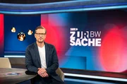 SWR ZUR SACHE BADEN-WÜRTTEMBERG, "Politik - Debatte - Hintergrund". Das Politikmagazin fürs Land. Moderator Florian Weber. SWR ZUR SACHE BADEN-WÜRTTEMBERG, "Politik - Debatte - Hintergrund". Das Politikmagazin fürs Land. Moderator Florian Weber.