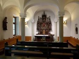 Kapelle der M&uuml;nchner Augenklinik "Herzog Carl Theodor", gestiftet von Sisis j&uuml;ngerem Bruder.