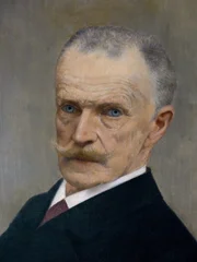 Sisis j&uuml;ngerer Bruder, der ber&uuml;hmte Augenarzt Dr. med. Herzog Carl Theodor in Bayern, Gem&auml;lde, Klinik "Herzog Carl Theodor", M&uuml;nchen.