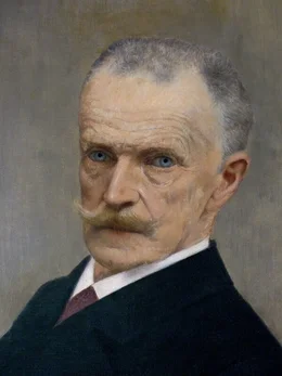 Sisis j&uuml;ngerer Bruder, der ber&uuml;hmte Augenarzt Dr. med. Herzog Carl Theodor in Bayern, Gem&auml;lde, Klinik "Herzog Carl Theodor", M&uuml;nchen.