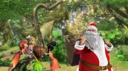 Der Weihnachtsmann in Nimmerland bei den Sylphies, die auch ein Geschenk bekommen. Der Weihnachtsmann in Nimmerland bei den Sylphies, die auch ein Geschenk bekommen.