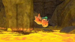 Der kleine Drache Kokosnuss hat eine gro&szlig;e Aufgabe vor sich. Obwohl er noch nicht richtig fliegen kann, muss er einen kochend hei&szlig;en Lavasee &uuml;berqueren, um die Dracheninsel vor dem Untergang zu retten.