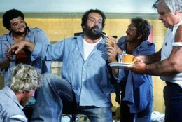"Buddy haut den Lukas". Im Bild: Bud Spencer (Sheriff Craft, mi.).