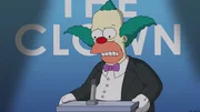 Scheint nicht so gut wegzustecken, dass man sich so harsch über ihn lustig macht: Krusty der Clown ...
