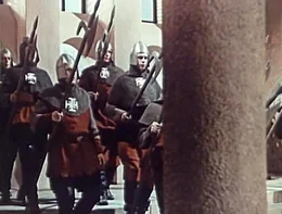 Die Burgwachen des K&ouml;nigs schw&auml;rmen aus.