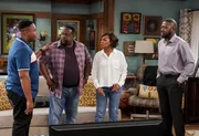 (v.l.n.r.) Marty Butler (Marcel Spears); Calvin Butler (Cedric the Entertainer); Tina Butler (Tichina Arnold); Malcolm Butler (Sheaun McKinney)