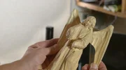 Herrgottsschnitzerei im "Oberammergauer Weihnachtsengel".