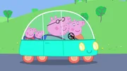L-R: Peppa Pig, George Pig, Daddy Pig, Mummy Pig