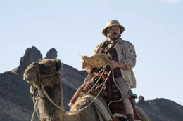 Oberon (Jack Black) versucht, sich in Jumanji-Land zurecht zu finden.