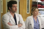 Derek (Patrick Dempsey, l.) und Meredith (Ellen Pompeo, r.) setzen alles daran, ein krebskrankes Liebespaar zu retten ...