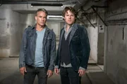 Jan Maybach (Marco Girnth, l.); Tom Kowalski (Steffen Schroeder, r.)