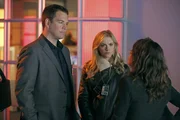 Bei den Ermittlungen im Fall des Terroristen Parsa: Ellie (Emily Wickersham, M.) und Tony (Michael Weatherly, l.) ...