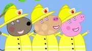 L-R: Mrs. Dog, Mrs. Pony, Mummy Pig