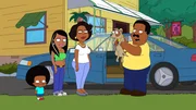 (v.l.n.r.) Rallo Tubbs; Roberta Tubbs; Donna Tubbs-Brown; Cleveland Brown