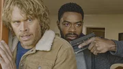 Marty Deeks (Eric Christian Olsen, l.); Kendricks (Kendall Johnson, r.)