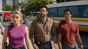 (v.l.n.r.) Kate Whistler (Tori Anderson); Jesse Boone (Noah Mills); Kai Holman (Alex Tarrant)