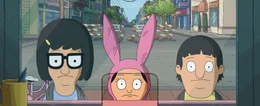 (L-R): Tina Belcher, Louise Belcher, Gene Belcher