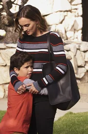 Tyler Wladis (Graham D’Amato), Leighton Meester (Angie D’Amato).