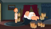 Ein ganz besonderer Valentinstag wartet auf Peter (r.) und Lois (l.) ...