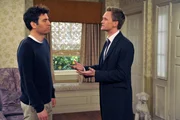 Haben einen verrückten Plan: Barney (Neil Patrick Harris, r.) und Ted (Josh Radnor, l.).
