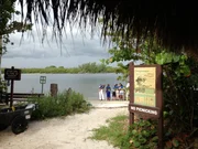 Location: Boca Raton, FL, USA: Students from Galaxy Elementary wait patiently before fishing for specimens to put in their school's new aquarium.