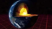 The core of the planet earth. The core of the planet earth.
