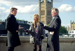 v.li.: Martin (Pierce Brosnan), Jess (Imogen Poots), Chris (Sam Neill).