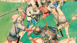 Die Bilderchroniken aus dem Mittelalter wirken heute wie Comics. Sie erz&auml;hlen, wie die Schweizer S&ouml;ldner den Ruf bekamen, die besten Soldaten ihrer Zeit zu sein. Sie galten als streitlustig und eigensinnig. Erfolgreich verteidigten sie sich gegen Habsburger und Burgunder.