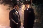 Hercule Poirot und Captain Hastings.