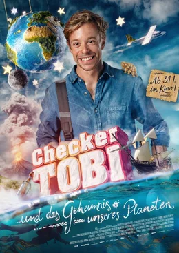 Filmplakat zum Kinofilm "Tobi und das Geheimnis unseres Planeten".