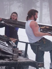 Gabe and Bird Brown salvage used building materials.