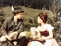 Romy Schneider als Sissi, Karlheinz B&ouml;hm als Kaiser Franz Joseph