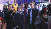(v.l.): Det. Danny Messer (Carmine Giovinazzo), Det. Lindsay Monroe (Anna Belknap) und Det. Don Flack (Eddie Cahill)
