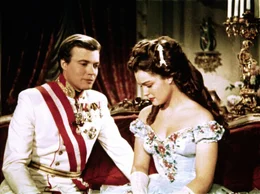Kaiser Franz Joseph (Karlheinz B&ouml;hm), Prinzessin Elisabeth "Sissi" von Bayern (Romy Schneider)