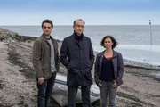 Die Sylter Kommissare von links: Hinnerk Feldmann (Oliver Wnuk), Carl Sievers (Peter Heinrich Brix) und Ina Behrendsen (Julia Brendler).