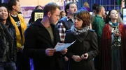 Det. Danny Messer (Carmine Giovinazzo) und Det. Lindsay Monroe (Anna Belknap)